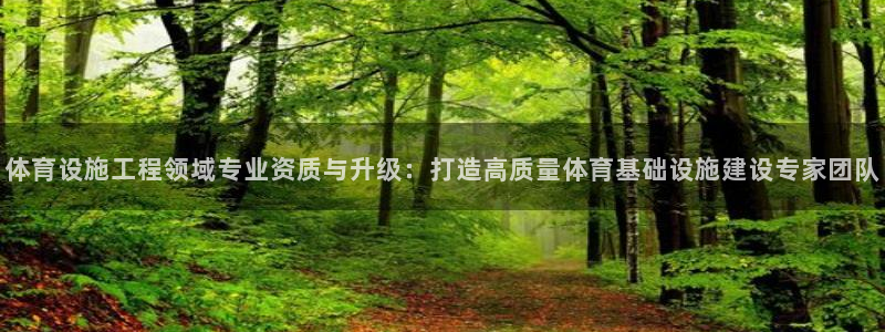 意昂体育4招商电话地址查询：体育设施工程领域专业资质