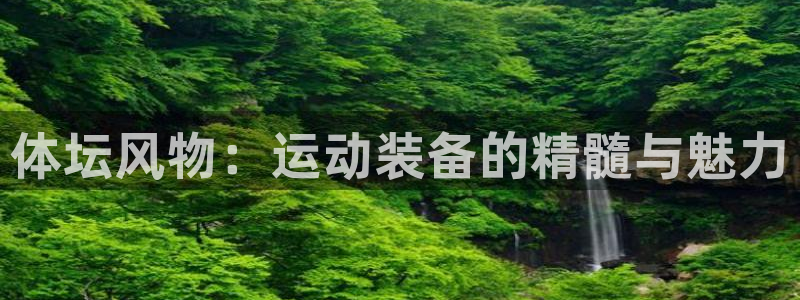 意昂4娱乐平台：体坛风物：运动装备的精髓与魅力