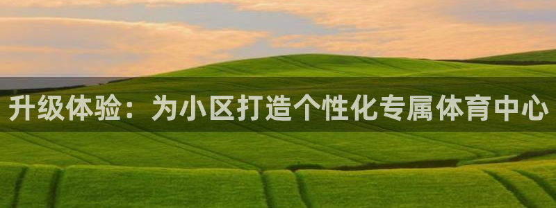 意昂4集团简介：升级体验：为小区打造个性化专属体育中