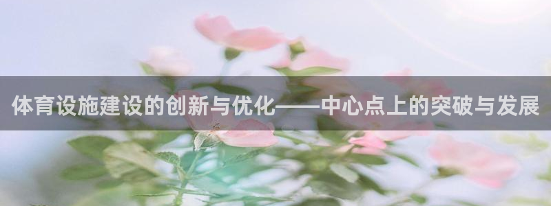 意昂4娱乐：体育设施建设的创新与优化——中心点上的突破与发展